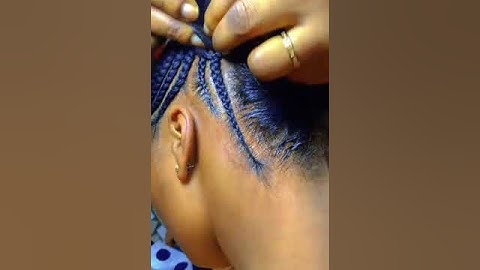 HOW TO MAKE SHUKU HAIRSTYLE#GHANAWEAVING#BRAIDS#hairstyle #TREANDINGHAIR
