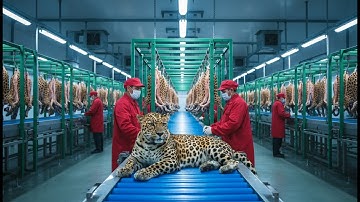 Inside the Leopard Skin Factory: From Raw Hide to $50,000 Coat (Full Documentary)