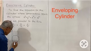 Enveloping Cylinder of Standard Sphere 