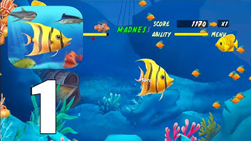 Feeding Frenzy - (Stage 1-10) Gameplay Walkthrough Part 1(Android)