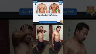 Burn Side Belly Fat Fast 🔥 Intense Abs Workout #shorts