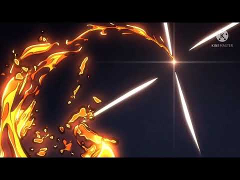 Kyojuro Rengoku⚔️ Flame Breathing (second form/Rising Scorching Sun (弐にノ型かた　昇のぼり炎えん天てん)