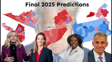 Final 2025 Election Prediction - November 4th, 2025