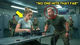 The SEAL Commander Saw Her Cleaning the Barrett  50 — Then Stunned by Her 3,347 Meter Kill Recor