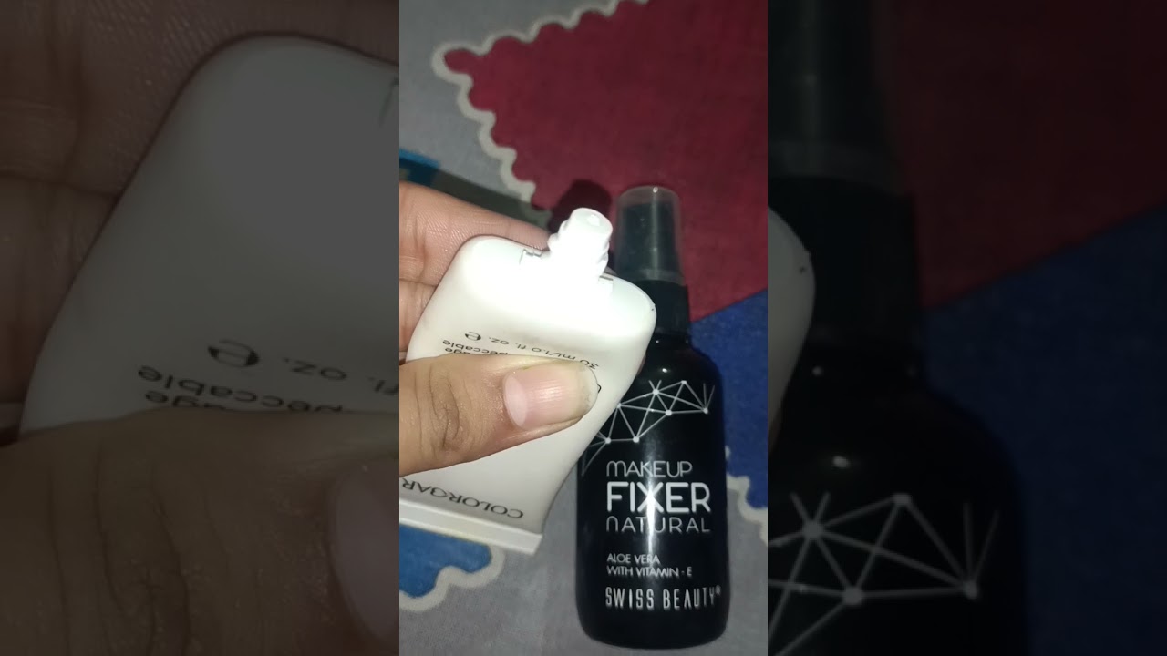 colorbar primer Swiss beauty makeup fixer long lasting makeup