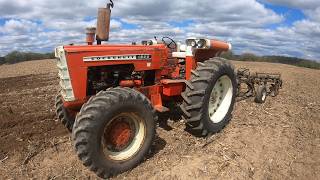 Plowing until it BREAKS! Clifford has his way with my 4440 plow.