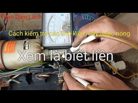 Video Cách xác định hư hỏng các bộ phận trong máy tắm nước... - youtube