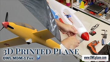 OWL MDM-1 Fox - 1. Fuselage Assembly Animation - Outrunner Motor Installation