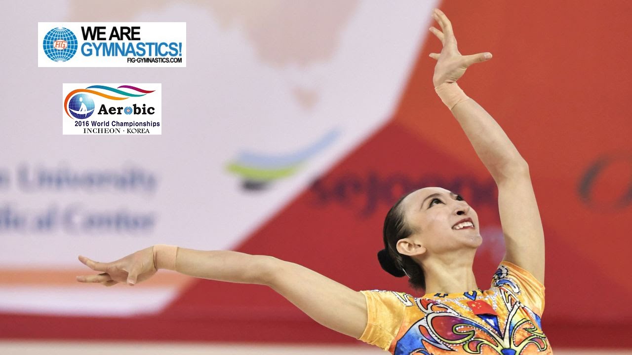 YU Yangyang (CHN) - 2016 Aerobic Worlds, Incheon (KOR) - Qualifications Individual Women