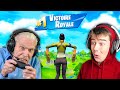 J'ai Joué avec ce GRAND-PÈRE de 68 ANS sur Fortnite ! (il est trop fort)