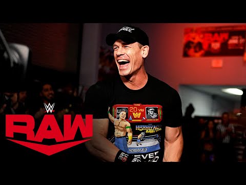 WWE Superstars give John Cena a warm welcome: Raw, June 27, 2022