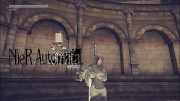Nier: Automata - Destroyer A2 vs 20 Lvl99 2B [Hard difficulty]