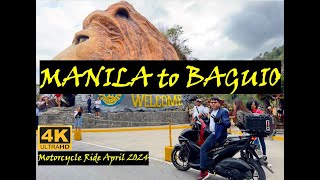 Manila to Baguio Motorcycle Ride (Aerox v2) April 2024 - Vlog#4