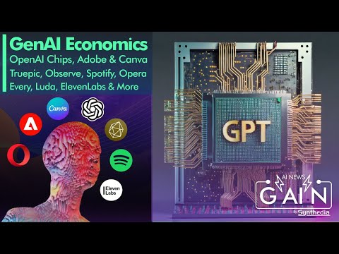 Generative AI News – Gen AI Economics, OpenAI Chips, Adobe, Canva & More