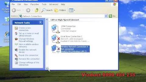 Windows xp - connect to a wireless network