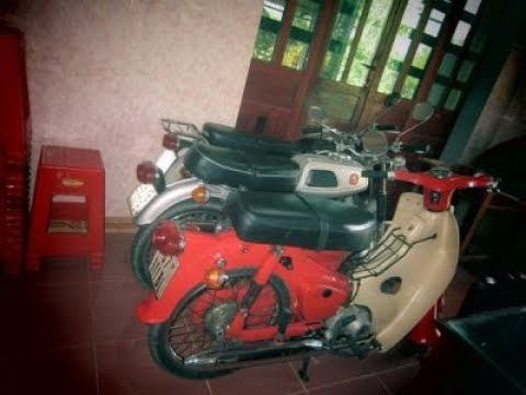 tận mắt xem xe honda dame z2DK rin 100%, leng keng, nước sơn bóng loáng ...