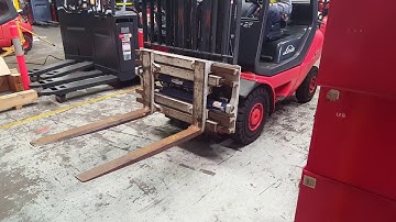 Linde H25 Cascade Fork Clamp