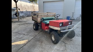 Restoring a 48 year old Cushman Truckster, a poor man's side by side.