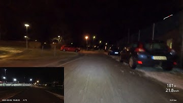Multiple Cars Parked Along The Cycle Path