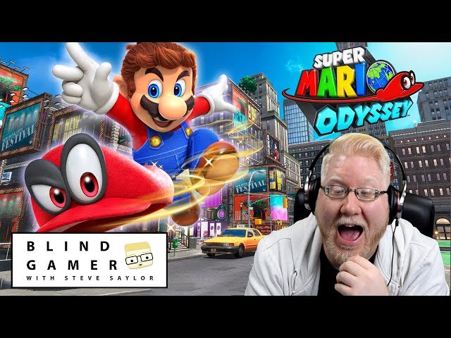 Visually Impaired Game Review - Super Mario Odyssey - Can I Play That?
