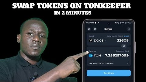 Swap Tokens on Tonkeeper in 2 Minutes: Step-by-Step Tutorial"
