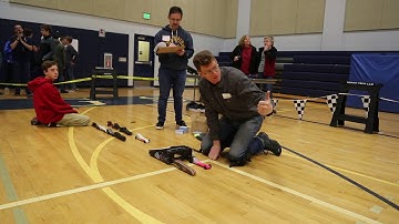 CO2 Dragster District Final Championship Races