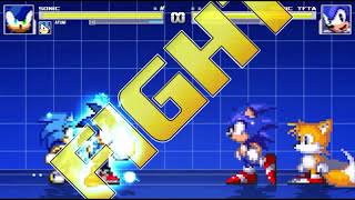 WOF Blue Flamed Sonic and Ayumi Vs Sonic TFTA for (@Hellbeats_Boyfriend)