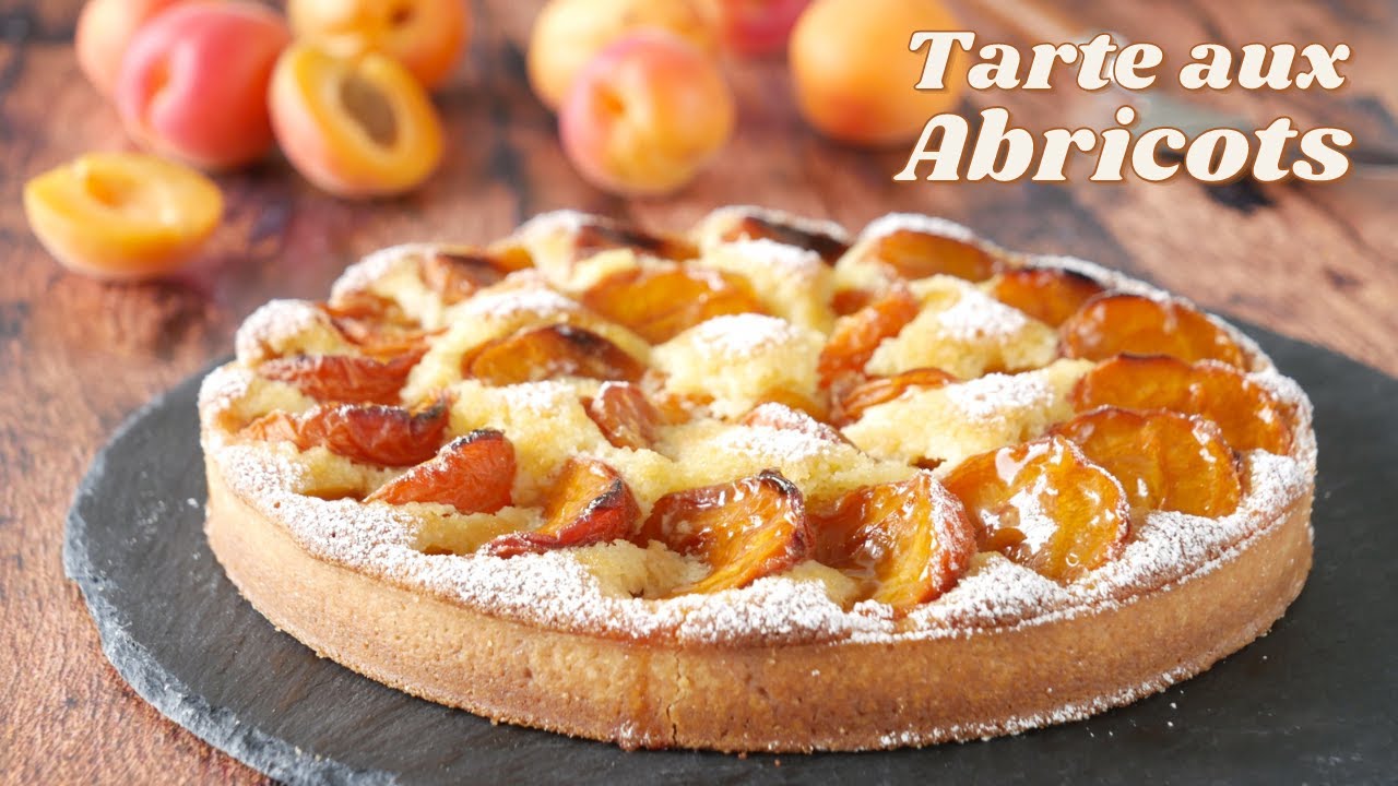 Tarte Aux Abricots Et Creme D Amande Recette Facile Et Rapide Youtube