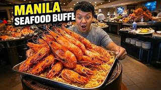 UNLIMITED FILIPINO SEAFOOD FEAST! All You Can Eat LUXURY SEAFOOD BUFFET in Manila Philippines