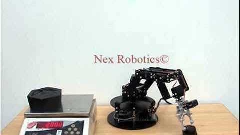 Maximum Payload possible with Dexter ER2 Robotic ARM