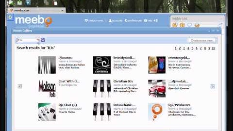 Malisson Radio chat on Meebo