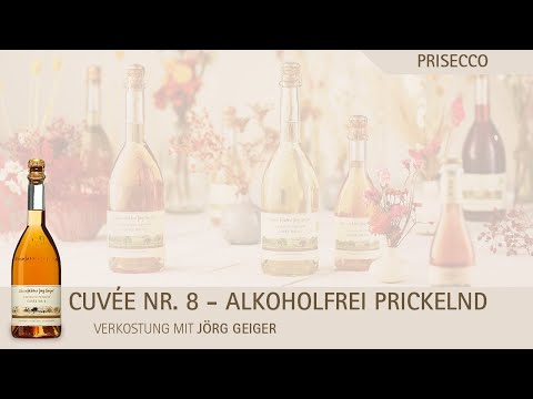 Verkostet den PriSecco &quot;Cuvée Nr. 8&quot; mit Jörg Geiger und erfahrt spannendes zur Herstellung.Die Basis bildet Stachelbeere mit klarem und feinem Duft. Abgerun...