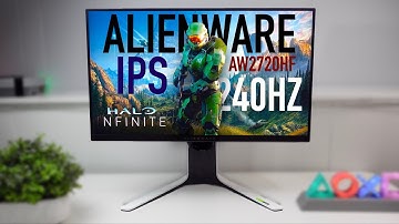 Alienware AW2720HF Gaming Monitor Unboxing & Review! The 240Hz Beast with a Futuristic Design.