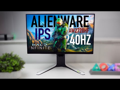 Alienware AW2720HF Gaming Monitor Unboxing & Review! The 240Hz Beast with a  Futuristic Design. 