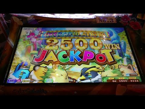 【メダルゲーム】カラコロッタで初JP!! まさかの〇球目で入ったw