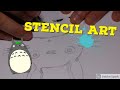 How to make a Totoro Graffiti Stencil