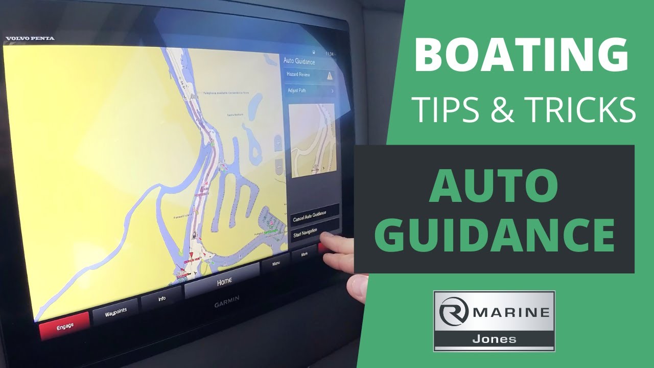 Garmin Auto Guidance and Autopilot - Boating Tips & Tricks 