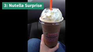 Top 8 Dunkin' Secret Menu Items