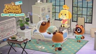 When Tom Nook Almost Died | Animal Crossing Happy Home Paradise | ACNH Vacation House Tour