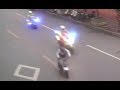 China motorcop drive BMW R1200RT chase illegal motorcycle