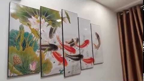 Tranh Cửu Ngư Quần Hội - Quà Tặng Tranh Phong Thủy Cực Ý Nghĩa Cho Bạn Bè, Người Thân!