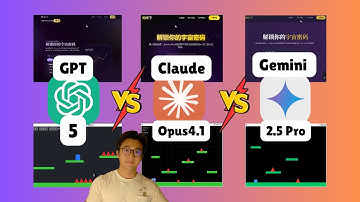 6分钟了解GPT5的真实性能：对比Claude Opus 4.1和Gemini 2.5 Pro