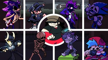 drowning (hazy river) but every turn a different character is used