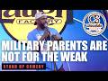 Military Parents Are Not For The Weak - Comedian Jordan Conley - Chocolate Sundaes Stand Up Comedy