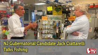 NJ Gubernatorial Challenger Jack Ciattarelli Talks Fishing in Brigantine