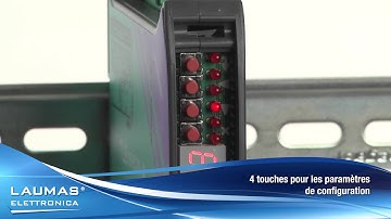 TLBCANOPEN - transmetteur de poids numérique (CANopen - RS485 ModBus RTU) - LAUMAS