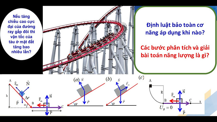 Bài tập bảo toàn cơ năng có lời giải