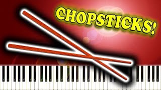 Vignette de la vidéo "CHOPSTICKS - Piano Tutorial"