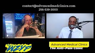 CEO Shawn Brown speaks on the pain healing powers of Stem Cells Mojo WZYP | Advanced Medical Clinics