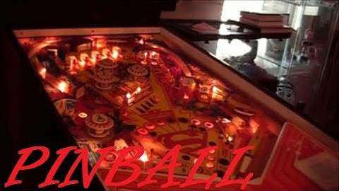 1979 Atari Superman Pinball Machine